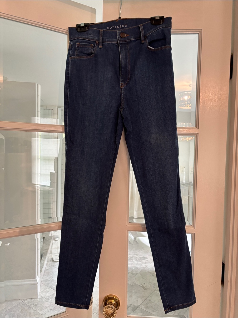 Mott & Bow Skinny Jeans — Deep Indigo